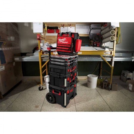 Techninis krepšys MILWAUKEE PACKOUT 43cm-Įrankių dėžės-Priedai įrankiams-Milwaukee-irankiai-darbui