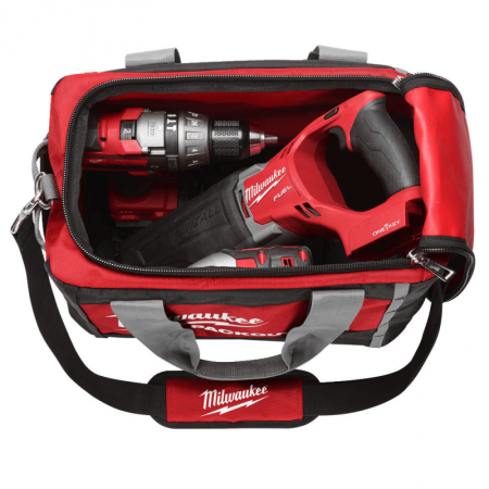 Įrankių krepšys MILWAUKEE PACKOUT 38cm-Įrankių dėžės-Priedai įrankiams-Milwaukee-irankiai-darbui