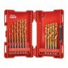19 dalių metalo grąžtų rinkinys MILWAUKEE Shockwave HSS-G TIN-Įvairūs metalo grąžtai-Metalo grąžtai, frezos-Milwaukee Accessorie
