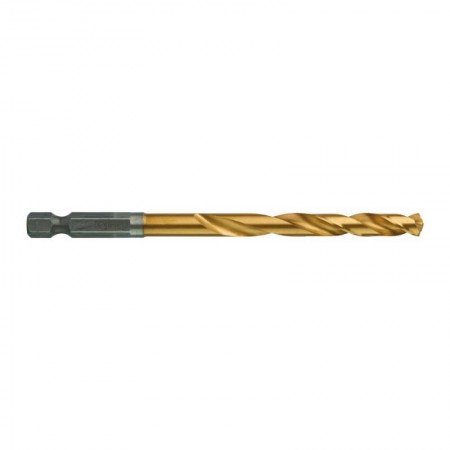 Metalo grąžtas MILWAUKEE Shockwave HSS-G TIN Ø 4,5 mm-Įvairūs metalo grąžtai-Metalo grąžtai, frezos-Milwaukee Accessories-iranki