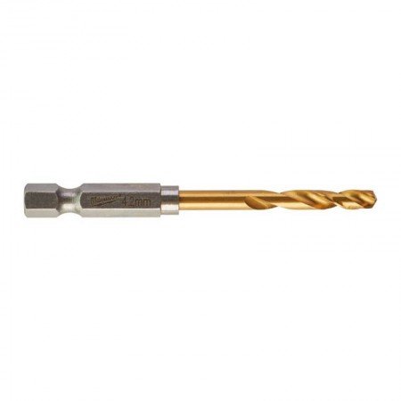 Metalo grąžtas MILWAUKEE Shockwave HSS-G TIN Ø 4,8 mm-Įvairūs metalo grąžtai-Metalo grąžtai, frezos-Milwaukee Accessories-iranki