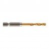 Metalo grąžtas MILWAUKEE Shockwave HSS-G TIN Ø 4,8 mm-Įvairūs metalo grąžtai-Metalo grąžtai, frezos-Milwaukee Accessories-iranki