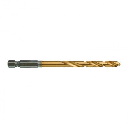 Metalo grąžtas MILWAUKEE Shockwave HSS-G TIN Ø 5,0 mm-Įvairūs metalo grąžtai-Metalo grąžtai, frezos-Milwaukee Accessories-iranki