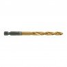 Metalo grąžtas MILWAUKEE Shockwave HSS-G TIN Ø 5,0 mm-Įvairūs metalo grąžtai-Metalo grąžtai, frezos-Milwaukee Accessories-iranki
