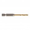 Metalo grąžtai MILWAUKEE Shockwave HSS-G TIN, 2vnt. 2,0 mm-Įvairūs metalo grąžtai-Metalo grąžtai, frezos-Milwaukee Accessories-i