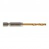 Metalo grąžtai MILWAUKEE Shockwave HSS-G TIN, 2vnt. 2,0 mm-Įvairūs metalo grąžtai-Metalo grąžtai, frezos-Milwaukee Accessories-i