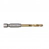 Metalo grąžtai MILWAUKEE Shockwave HSS-G TIN, 2vnt. 2,0 mm-Įvairūs metalo grąžtai-Metalo grąžtai, frezos-Milwaukee Accessories-i