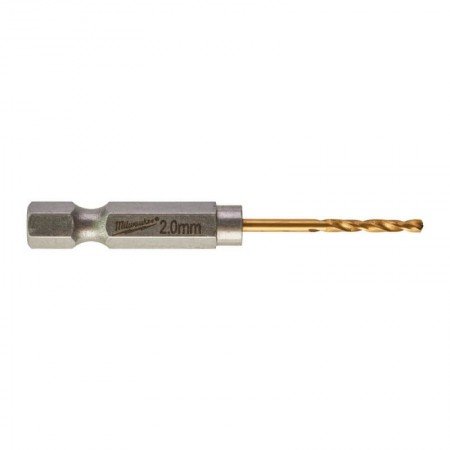 Metalo grąžtai MILWAUKEE Shockwave HSS-G TIN, 2vnt. 3,0 mm-Įvairūs metalo grąžtai-Metalo grąžtai, frezos-Milwaukee Accessories-i