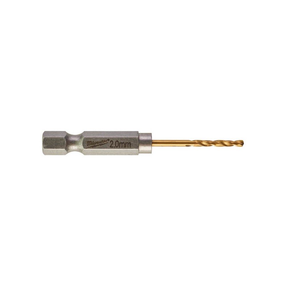 Metalo grąžtai MILWAUKEE Shockwave HSS-G TIN, 2vnt. 3,0 mm-Įvairūs metalo grąžtai-Metalo grąžtai, frezos-Milwaukee Accessories-i
