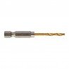 Metalo grąžtai MILWAUKEE Shockwave HSS-G TIN, 2vnt. 3,0 mm-Įvairūs metalo grąžtai-Metalo grąžtai, frezos-Milwaukee Accessories-i
