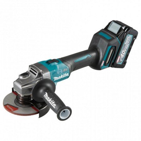 Akumuliatorinis kampinis šlifuoklis MAKITA GA005GM201 40V Max XGT-Akumuliatoriniai šlifuokliai-Akumuliatoriniai įrankiai-Makita 