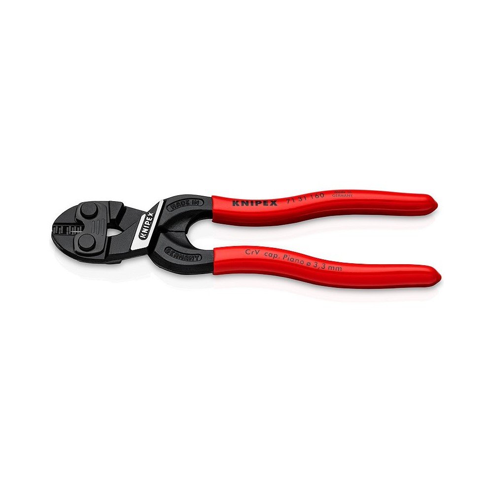Kirpimo replės KNIPEX CoBolt 7131 160mm-Kirpimo replės-Replės-Knipex-irankiai-darbui