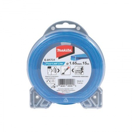 Ovalinės spiralės valas MAKITA 1,65mmx15m DUR181-Sodo technikos priedai-Sodo technika-Makita Accessories-irankiai-darbui