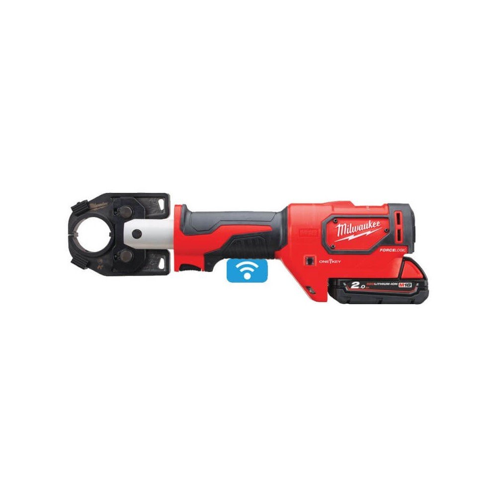 Akum. hidraulinės kabelių užspaudimo replės MILWAUKEE M18 HCCT-201C-Kiti akumuliatoriniai įrankiai-Akumuliatoriniai įrankiai-Mil