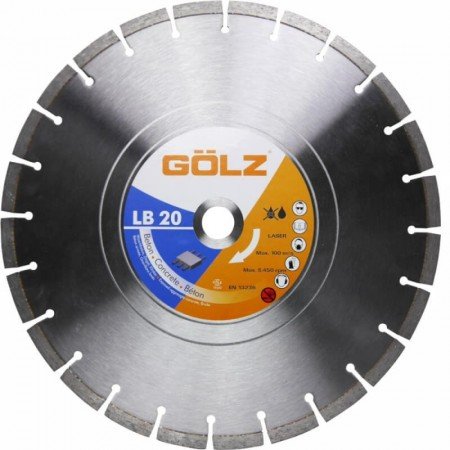 Universalus deimantinis diskas GOLZ LB20 350x25,4mm-Deimantiniai diskai-Pjovimo diskai-Golz-irankiai-darbui