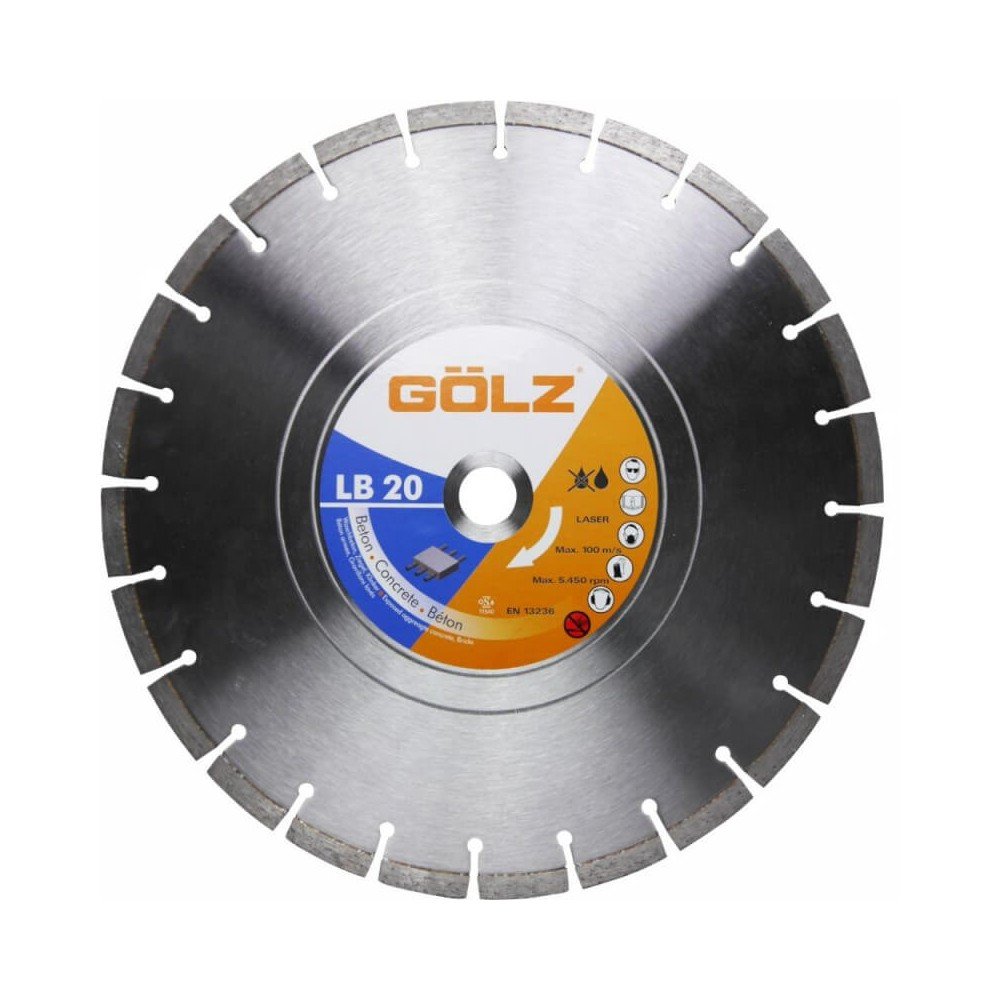 Universalus deimantinis diskas GOLZ LB20 350x25,4mm-Deimantiniai diskai-Pjovimo diskai-Golz-irankiai-darbui Universalus deimantinis diskas GOLZ LB20 350x25,4mm-Deimantiniai diskai-Pjovimo diskai-Golz-irankiai-darbui