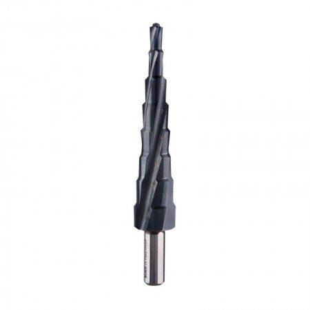 Pakopinis grąžtas RUKO ULTIMATECUT HSS Ø6-20mm-Pakopiniai vamzdžių ir lakštų grąžtai-Metalo grąžtai, frezos-Ruko-irankiai-darbui