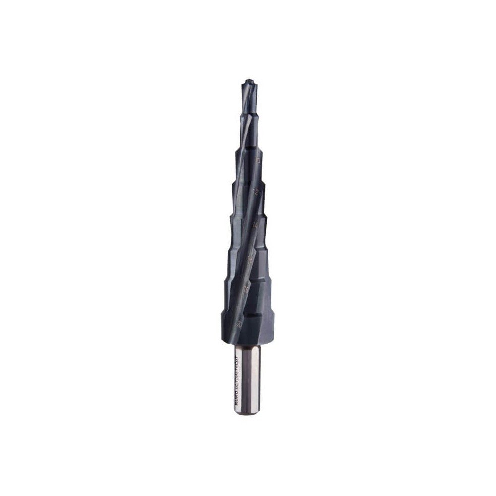 Pakopinis grąžtas RUKO ULTIMATECUT HSS Ø6-20mm-Pakopiniai vamzdžių ir lakštų grąžtai-Metalo grąžtai, frezos-Ruko-irankiai-darbui Pakopinis grąžtas RUKO ULTIMATECUT HSS Ø6-20mm-Pakopiniai vamzdžių ir lakštų grąžtai-Metalo grąžtai, frezos-Ruko-irankiai-darbui