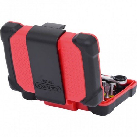32 dalių įrankių rinkinys KS TOOLS TorsionPower 1/4"-Atsuktuvų antgaliai, adapteriai-Suktuvai, gręžtuvai ir veržliasukiai-KsTool