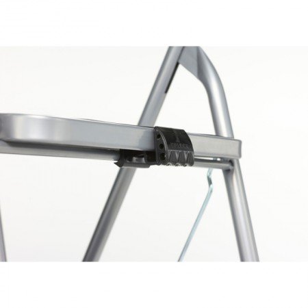 Vienpusės kopėčios ALTREX Cromato Silver, 2 pakopų-Kopėčios-Kopėčios, pastoliai-Altrex-irankiai-darbui