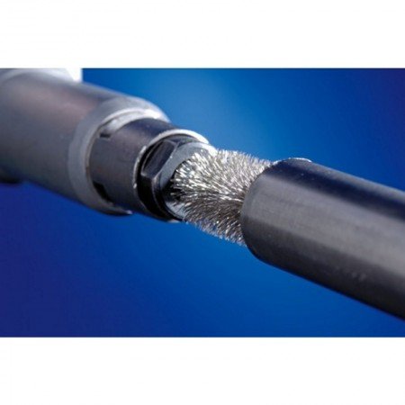 Metalinis šepetys PFERD IBU 25100/3/8 BSW Inox 0,20 SG-Šepečiai vamzdžiams-Šepečiai-Pferd-irankiai-darbui