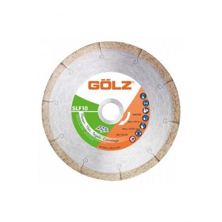 Deimantinis diskas keramikai GOLZ SLF10 Ø125x22,2mm-Deimantiniai diskai-Pjovimo diskai-Golz-irankiai-darbui