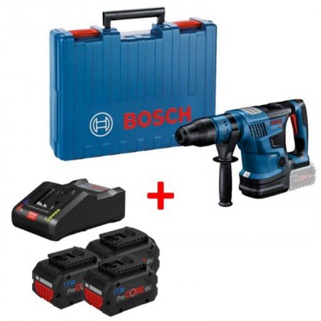 Akumuliatorinis perforatorius BOSCH Biturbo GBH 18V-36C CC su priedais-Akumuliatoriniai perforatoriai-Akumuliatoriniai įrankiai-