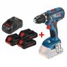 Akumuliatorinis suktuvas-gręžtuvas BOSCH GSR 18V-28 LB su priedais-Akumuliatoriniai suktuvai/gręžtuvai-Akumuliatoriniai suktuvai