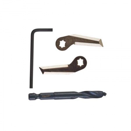 Ašmenys ir centravimo grąžtas karūnai MILWAUKEE-Gręžimo karūnos-Metalo grąžtai, frezos-Milwaukee Accessories-irankiai-darbui