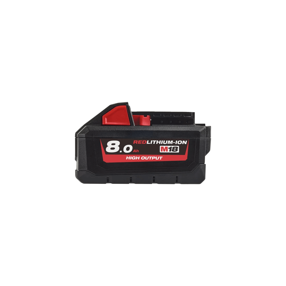 Akumuliatorius MILWAUKEE M18 HB8 8,0Ah-Įrankių akumuliatoriai ir jų priedai-Akumuliatoriniai įrankiai-Milwaukee-irankiai-darbui Akumuliatorius MILWAUKEE M18 HB8 8,0Ah-Įrankių akumuliatoriai ir jų priedai-Akumuliatoriniai įrankiai-Milwaukee-irankiai-darbui