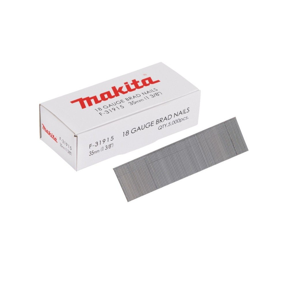 Smeigės MAKITA 1,2x35mm, 5000vnt.-Vinutės-Akumuliatoriniai kniedikliai, viniakalės-Makita Accessories-irankiai-darbui