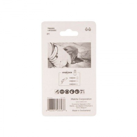 Grandymo lopetėlė MAKITA Multitool TMA065 52mm-Multifunkcinių įrankių priedai-Daugiafunkciai įrankiai-Makita Accessories-irankia