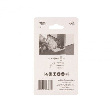 Segmentinis pjūklelis medienai MAKITA TMA049 85mm-Multifunkcinių įrankių priedai-Daugiafunkciai įrankiai-Makita Accessories-iran