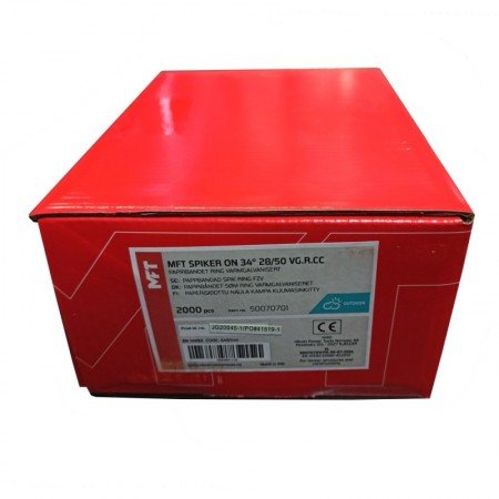 Vinys HiKOKI VGRCC HDG rifliuotos 34° 2,8x50mm-Vinutės-Akumuliatoriniai kniedikliai, viniakalės-HiKOKI Accessories-irankiai-darb