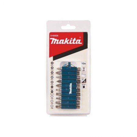 Sukimo antgalių rinkinys MAKITA, 10 vnt.-Atsuktuvų antgaliai, adapteriai-Suktuvai, gręžtuvai ir veržliasukiai-Makita Accessories
