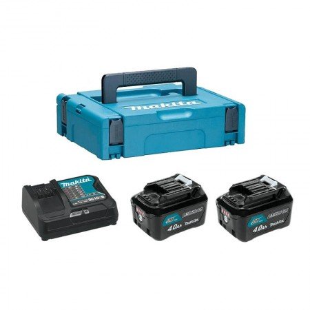 Akumuliatorių ir įkroviklio komplektas MAKITA PowerPack 10,8V 4,0Ah-Įrankių akumuliatoriai ir jų priedai-Akumuliatoriniai įranki