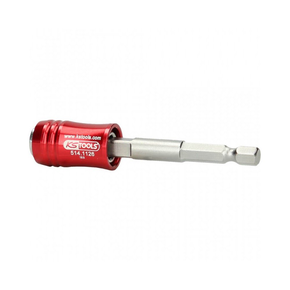 1/4“ magnetinis antgalių laikiklis KS TOOLS-Atsuktuvų antgaliai, adapteriai-Suktuvai, gręžtuvai ir veržliasukiai-KsTools-irankia