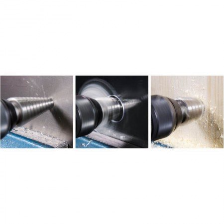 3 pakopinių grąžtų rinkinys RUKO HSS Quick cut Ø4-30mm-Pakopiniai vamzdžių ir lakštų grąžtai-Metalo grąžtai, frezos-Ruko-irankia