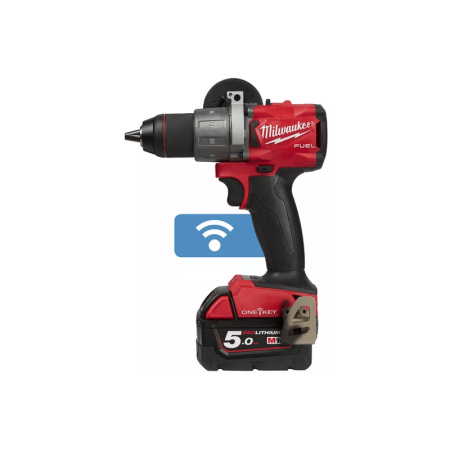 Akumuliatorinis gręžtuvas MILWAUKEE M18 ONEDD2-502X-Akumuliatoriniai suktuvai/gręžtuvai-Akumuliatoriniai suktuvai, gręžtuvai ir 