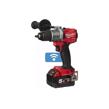 Akumuliatorinis gręžtuvas MILWAUKEE M18 ONEDD2-502X-Akumuliatoriniai suktuvai/gręžtuvai-Akumuliatoriniai suktuvai, gręžtuvai ir 