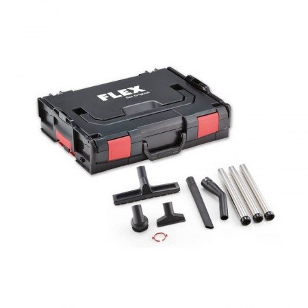 Siurbimo antgalių komplektas su lagaminu FLEX CLE 32 AS + L-Boxx-Priedai dulkių siurbliams-Dulkių siurbliai-FLEX Accessories-ira