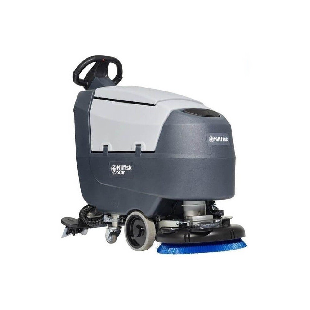 Grindų plovimo mašina NILFISK SCRUBBER SC401 43 B-Grindų plovimo mašinos-Grindų valymo mašinos-Nilfisk-irankiai-darbui