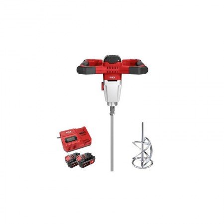 Akumuliatorinė maišyklė FLEX MXE 18,0-EC/5,0 Set + WR3R 120-Rankinės el.