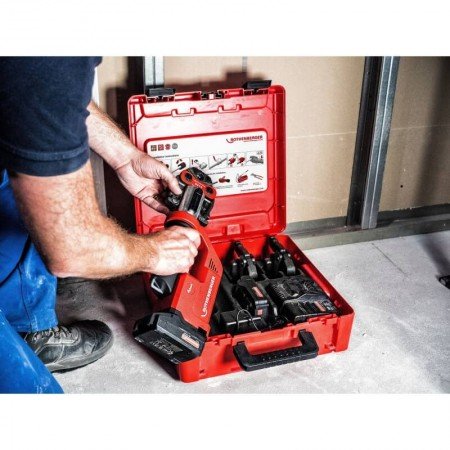 Akumuliatorinis presas ROTHENBERGER Romax Compact TT M15-22-28-Presavimo technika-Santechnikos įrankiai-Rothenberger-irankiai-da