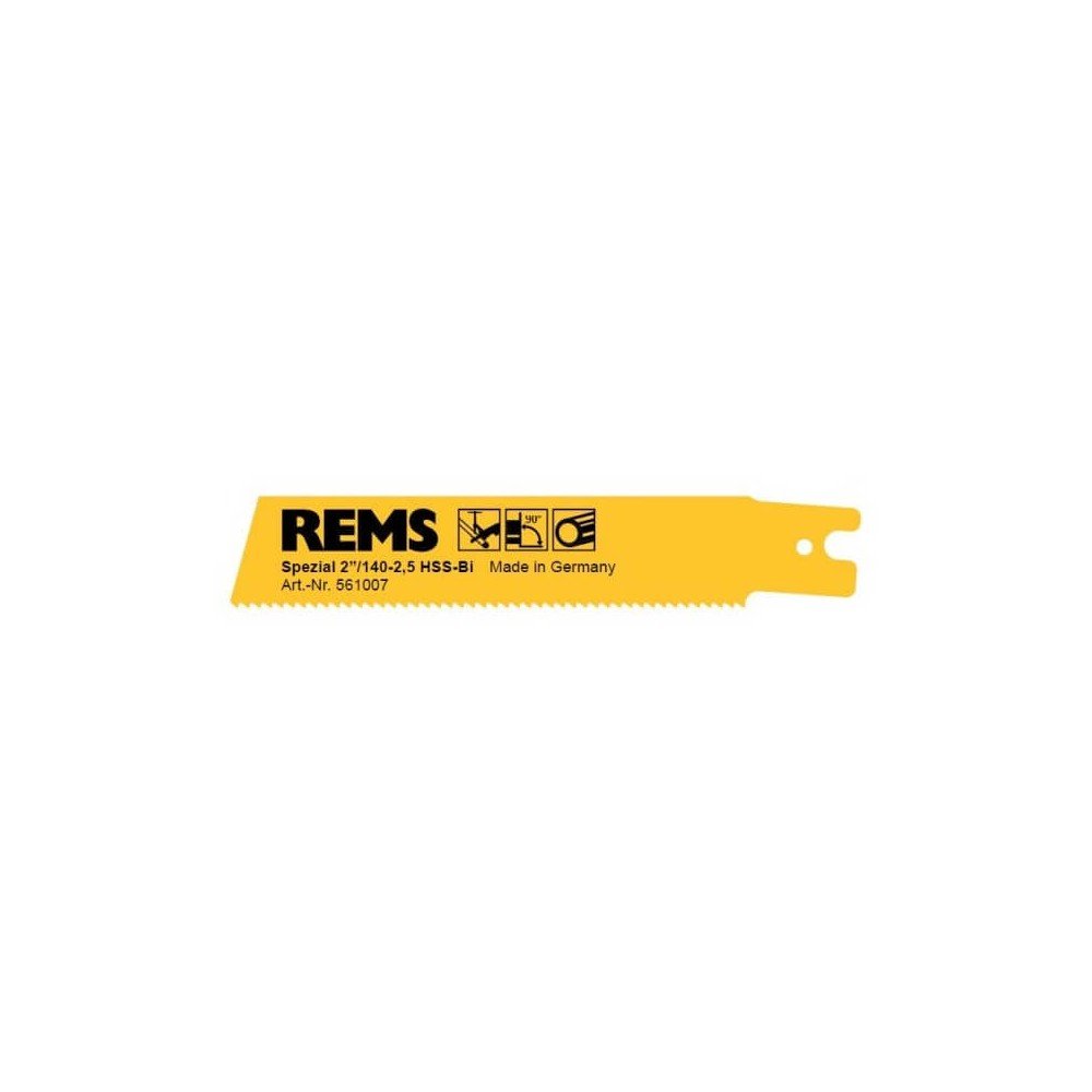 Metalo pjūkliukai REMS 2"/140-2,5 (5vnt.)-Pjūkleliai tiesiniams pjūklams-Akumuliatoriniai pjovimo įrankiai-Rems-irankiai-darbui