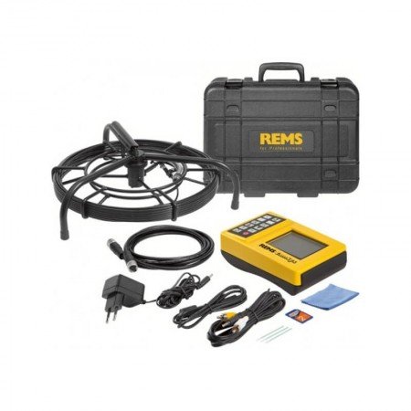 Vamzdynų peržiūros kamera REMS CamSys Set S-Color 30 H-Vamzdžių testavimo, priežiūros ir šaldymo įranga-Santechnikos įrankiai-Re