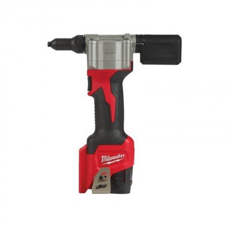 Akumuliatorinis kniediklis MILWAUKEE M12 BPRT-201X-Akumuliatoriniai kniedikliai, viniakalės-Akumuliatoriniai įrankiai-Milwaukee-