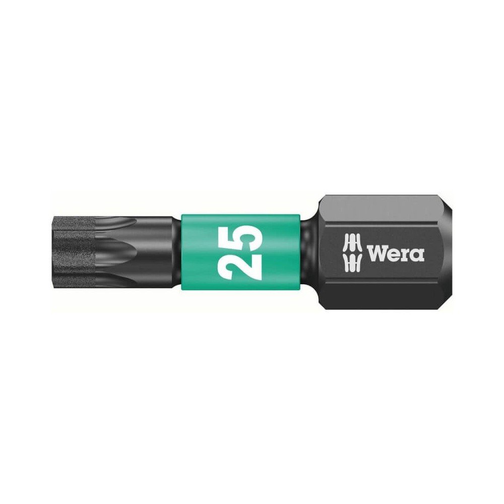 Atsuktuvo antgalis WERA 867/1 IMP DC TORX 25mm TX 30x25 mm-Atsuktuvų antgaliai, adapteriai-Suktuvai, gręžtuvai ir veržliasukiai-