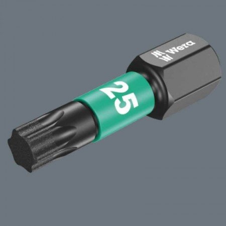 Atsuktuvo antgalis WERA 867/1 IMP DC TORX 25mm TX 30x25 mm-Atsuktuvų antgaliai, adapteriai-Suktuvai, gręžtuvai ir veržliasukiai-