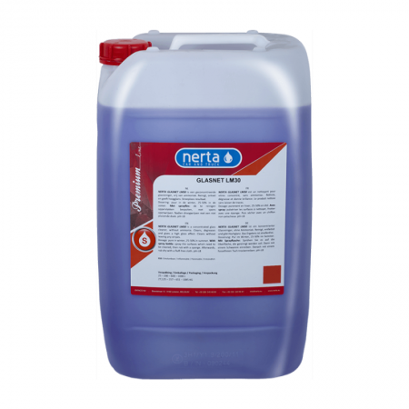 Stiklų valymo skystis NERTA Glas-Net LM30, 5L 5 L-Langų plovimo priemonės-Plovimo chemija-Nerta-irankiai-darbui